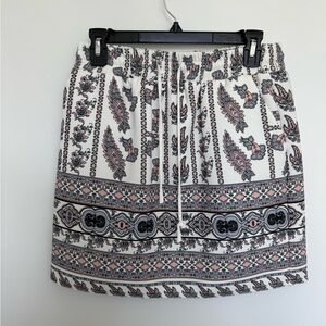 MINKPINK Patterned Mini Skirt